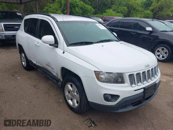 2014 Jeep Compass High Altitude with VIN 1C4NJCEAXED715454, listed as a IAAI auction lot 41960428 with 117,023 mi miles. Bid and sale history available at carsss.com. Image 1.