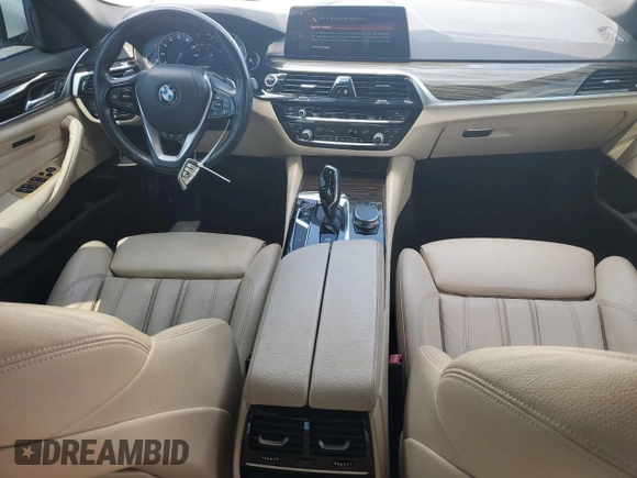 2018 BMW 5 Series 530i with VIN WBAJA5C58JWA39259, listed as a Copart auction lot 65242725 with 71,486 mi miles and Clean title. Bid and sale history available at DreamBid. Image 8.