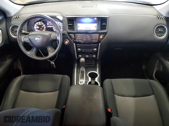 2017 Nissan Pathfinder Platinum with VIN 5N1DR2MM5HC667376, listed as a Copart auction lot 53351515 with 136,530 mi miles and Clean title. Bid and sale history available at DreamBid. Image 8.