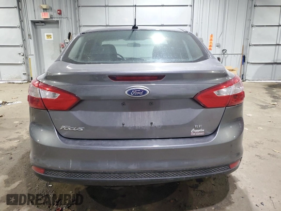 2014 Ford Focus SE with VIN 1FADP3F27EL164395, listed as a Copart auction lot 89045505 with 58,955 mi miles and Salvage Title. Bid and sale history available at carsss.com. Image 6.