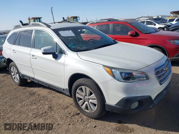 2017 Subaru Outback Premium with VIN 4S4BSACC8H3266905, listed as a IAAI auction lot 41788032 with 104,302 mi miles and . Bid and sale history available at DreamBid. Image 1.