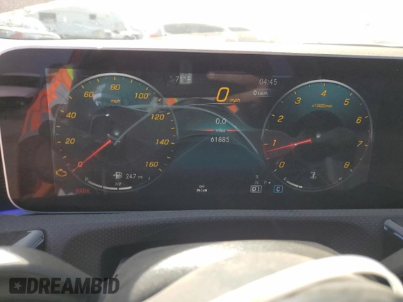 2020 Mercedes-Benz A 220 z VIN WDD3G4EB3LW038582, wystawiony jako Copart lot #53298465 z przebiegiem 61 885 mil mil oraz Szkoda całkowita • Salvage title. Historia ofert i sprzedaży dostępna na DreamBid. Obrazek 9.