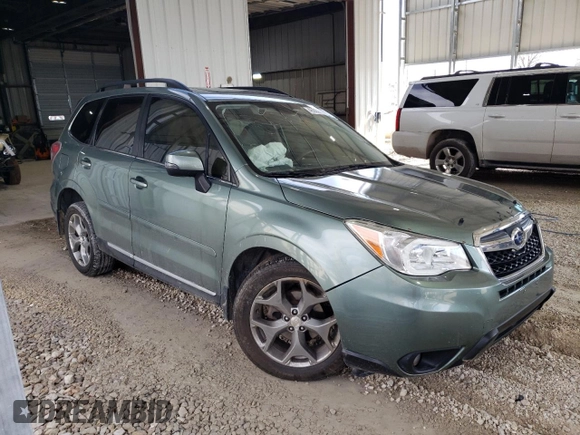 2015 Subaru Forester Touring with VIN JF2SJAWC2FH492247, listed as a Copart auction lot 46932575 with 116,077 mi miles and Salvage title. Bid and sale history available at DreamBid. Image 4.