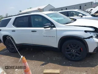 2021 Chevrolet Traverse Premier with VIN 1GNERKKW9MJ224531, listed as a IAAI auction lot 42418665 with 49,188 mi miles and . Bid and sale history available at DreamBid. Image 13.