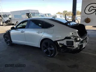 2023 Honda Accord Touring with VIN 1HGCY2F89PA046687, listed as a Copart auction lot 57001505 with 13,949 mi miles and Salvage title. Bid and sale history available at DreamBid. Image 2.