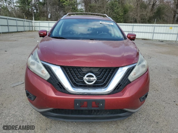 2015 Nissan Murano SV with VIN 5N1AZ2MH8FN234707, listed as a Copart auction lot 49143125 with 257,297 mi miles and Clean Title. Bid and sale history available at carsss.com. Image 5.