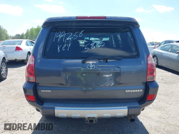 2004 Toyota 4Runner SR5 with VIN JTEBU14R548015835, listed as a IAAI auction lot 42054887 with 239,732 mi miles and . Bid and sale history available at DreamBid. Image 16.