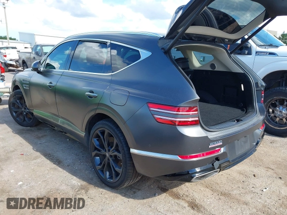 2022 Genesis GV80 Advanced Plus с VIN KMUHCESC8NU094592, выставлен на аукционе IAAI как лот 42554835 с пробегом 57 293 миль миль и . История ставок и продаж доступна на DreamBid. Изображение 3.