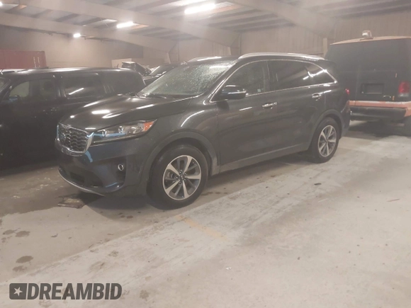 2019 Kia Sorento EX Sport V6 with VIN 5XYPH4A54KG493932, listed as a IAAI auction lot 41923939 with 119,427 mi miles. Bid and sale history available at carsss.com. Image 17.