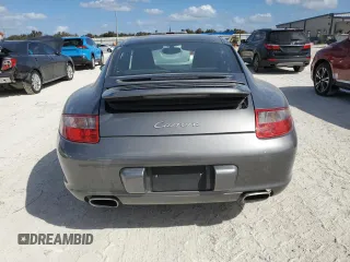 2007 Porsche 911 Carrera with VIN WP0AA29957S710704, listed as a Copart auction lot 77430324 with 0 mi miles and Non Repairable. Bid and sale history available at carsss.com. Image 6.