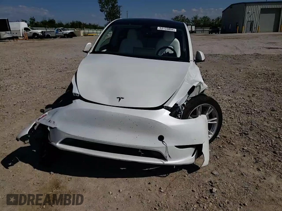 2023 Tesla Model Y Long Range with VIN 7SAYGDEE6PF861451, listed as a Copart auction lot 53133854 with 7,216 mi miles and Salvage Title. Bid and sale history available at DreamBid. Image 11.