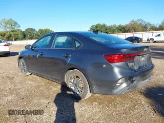 2023 Kia Forte LXS with VIN 3KPF24ADXPE607392, listed as a IAAI auction lot 40892259 with 35,581 mi miles and . Bid and sale history available at DreamBid. Image 3.