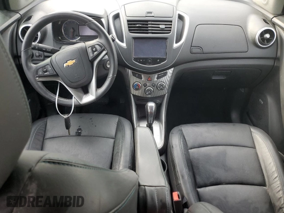 2015 Chevrolet Trax LTZ with VIN KL7CJTSBXFB229130, listed as a Copart auction lot 75636294 with 76,718 mi miles and Non Repairable. Bid and sale history available at carsss.com. Image 8.