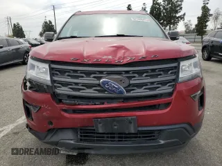 2018 Ford Explorer XLT with VIN 1FM5K8D83JGC94481, listed as a Copart auction lot 53166645 with 60,043 mi miles and Salvage Title. Bid and sale history available at carsss.com. Image 5.