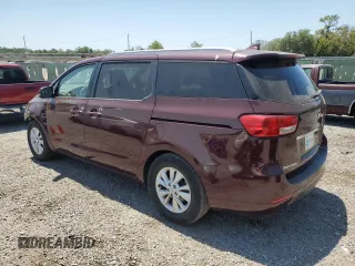2018 Kia Sedona LX with VIN KNDMB5C10J6357318, listed as a Copart auction lot 54862705 with 64,474 mi miles and Salvage Title. Bid and sale history available at DreamBid. Image 2.