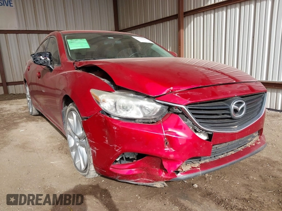 2016 Mazda Mazda6 i Touring with VIN JM1GJ1V58G1425881, listed as a IAAI auction lot 41786149 with 114,638 mi miles. Bid and sale history available at carsss.com. Image 6.