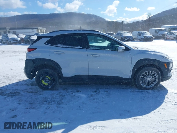 2020 Hyundai Kona SEL Plus with VIN KM8K62AA8LU426019, listed as a IAAI auction lot 41574608 with 61,264 mi miles. Bid and sale history available at carsss.com. Image 14.