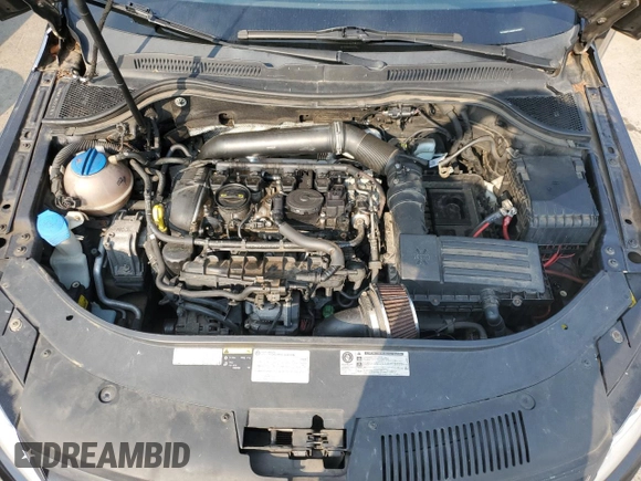 2014 Volkswagen CC R-Line with VIN WVWBP7AN2EE507967, listed as a Copart auction lot 65423594 with 121,212 mi miles and Salvage Title. Bid and sale history available at carsss.com. Image 11.