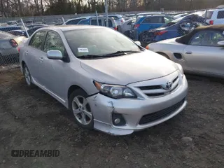 2012 Toyota Corolla L with VIN 2T1BU4EE3CC909059, listed as a IAAI auction lot 41681767 with Not Provided miles and . Bid and sale history available at carsss.com. Image 1.