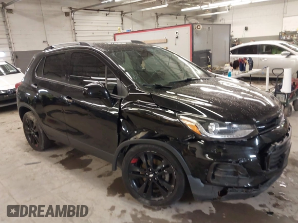 2018 Chevrolet Trax LT with VIN 3GNCJPSB6JL223575, listed as a IAAI auction lot 41986668 with 108,190 mi miles and . Bid and sale history available at carsss.com. Image 6.