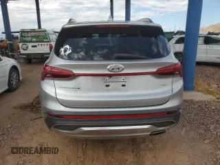 2022 Hyundai Santa Fe SEL with VIN 5NMS2DAJ8NH450990, listed as a Copart auction lot 48515085 with 49,737 mi miles and Salvage Title. Bid and sale history available at carsss.com. Image 6.