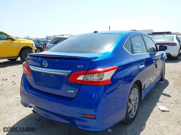 2013 Nissan Sentra SV with VIN 3N1AB7AP7DL796776, listed as a IAAI auction lot 41923940 with 201,801 mi miles. Bid and sale history available at carsss.com. Image 4.