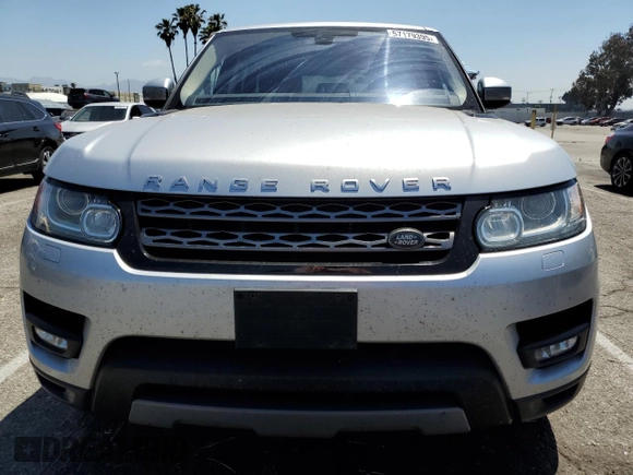 2016 Land Rover Range Rover Sport SE с VIN SALWG2PF5GA589698, выставлен на аукционе Copart как лот 57179395 с пробегом 43 527 миль миль и Списание • Salvage title. История ставок и продаж доступна на DreamBid. Изображение 5.