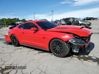2021 Ford Mustang GT z VIN 1FA6P8CF8M5107039, wystawiony jako Copart lot #56336905 z przebiegiem 84 752 mil mil oraz Szkoda całkowita • Salvage title. Historia ofert i sprzedaży dostępna na DreamBid. Obrazek 4.