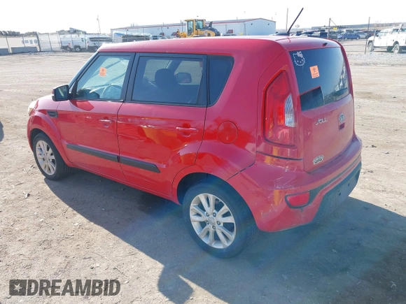 2012 Kia Soul + with VIN KNDJT2A62C7378598, listed as a IAAI auction lot 41961504 with 143,922 mi miles and . Bid and sale history available at DreamBid. Image 3.