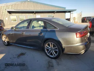2016 Audi S6 Prestige with VIN WAUH2AFC6GN110582, listed as a Copart auction lot 47553905 with 82,625 mi miles and Salvage Title. Bid and sale history available at carsss.com. Image 2.