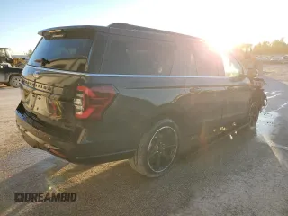 2023 Ford Expedition Max Limited with VIN 1FMJK1K85PEA36833, listed as a Copart auction lot 81545464 with 27,068 mi miles and Salvage Title. Bid and sale history available at DreamBid. Image 3.