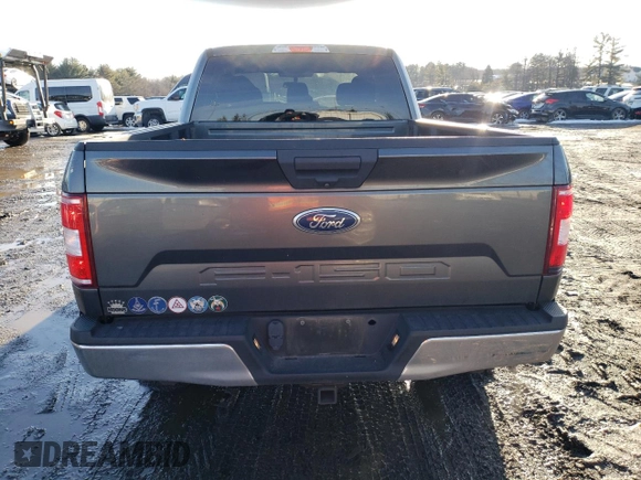 2019 Ford F-150 XL with VIN 1FTFX1E54KFA92939, listed as a Copart auction lot 88313605 with 59,262 mi miles and Salvage title. Bid and sale history available at DreamBid. Image 6.