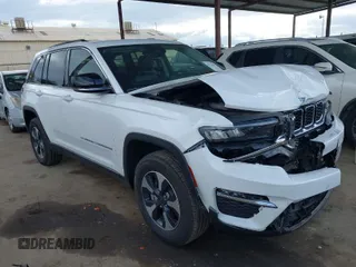 2023 Jeep Grand Cherokee with VIN 1C4RJYB60PC650900, listed as a IAAI auction lot 41773825 with 19,243 mi miles and . Bid and sale history available at DreamBid. Image 1.