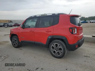 2015 Jeep Renegade Limited with VIN ZACCJBDT0FPB70154, listed as a Copart auction lot 60087705 with 156,264 mi miles and Salvage title. Bid and sale history available at DreamBid. Image 2.