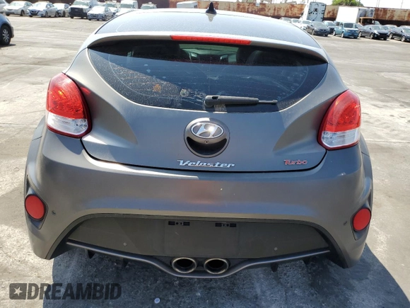 2016 Hyundai Veloster Turbo with VIN KMHTC6AE7GU267913, listed as a Copart auction lot 68070083 with 105,863 mi miles. Bid and sale history available at carsss.com. Image 6.