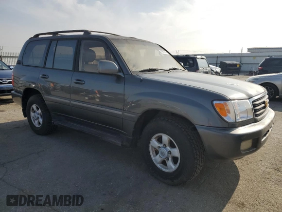 1999 Toyota Land Cruiser with VIN JT3HT05J5X0074105, listed as a Copart auction lot 81961614 with 161,730 mi miles and Clean Title. Bid and sale history available at carsss.com. Image 4.