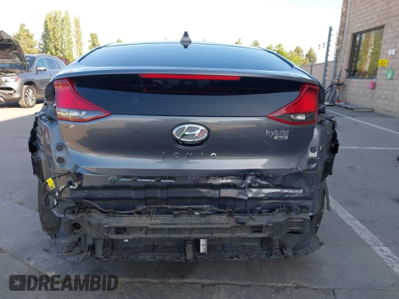2019 Hyundai Ioniq Blue with VIN KMHC65LC6KU179800, listed as a IAAI auction lot 42196370 with 160,154 mi miles and . Bid and sale history available at DreamBid. Image 17.