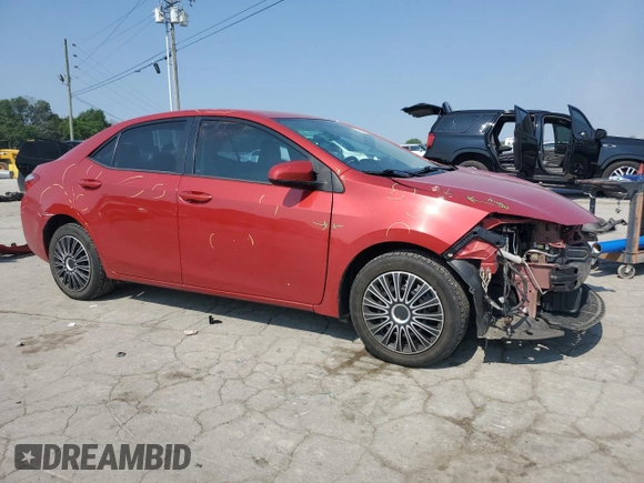 2016 Toyota Corolla L with VIN 5YFBURHEXGP397721, listed as a Copart auction lot 59288035 with 71,889 mi miles and Salvage title. Bid and sale history available at DreamBid. Image 4.