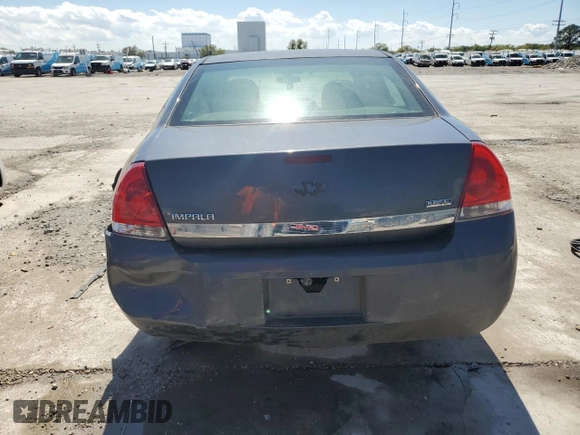 2010 Chevrolet Impala LS with VIN 2G1WA5EK6A1119765, listed as a Copart auction lot 50019595 with 266,807 mi miles and Salvage Title. Bid and sale history available at DreamBid. Image 6.