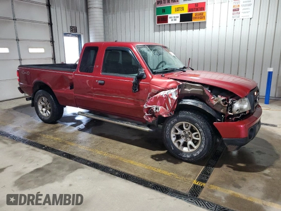 2010 Ford Ranger XLT with VIN 1FTLR4FE1APA70550, listed as a Copart auction lot 56716325 with 77,529 mi miles and Salvage title. Bid and sale history available at DreamBid. Image 4.