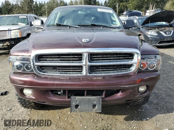 2003 Dodge Durango SLT Plus z VIN 1D4HS58N33F612272, wystawiony jako Copart lot #45331435 z przebiegiem 183 750 mil mil oraz Szkoda całkowita • Salvage title. Historia ofert i sprzedaży dostępna na DreamBid. Obrazek 5.