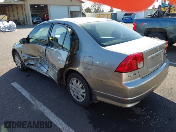 2005 Honda Civic LX with VIN 2HGES16545H596288, listed as a IAAI auction lot 41749449 with 256,090 mi miles and . Bid and sale history available at DreamBid. Image 3.