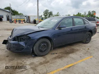 2008 Chevrolet Impala LS with VIN 2G1WB58K681296254, listed as a Copart auction lot 58990595 with 264,992 mi miles and Salvage title. Bid and sale history available at DreamBid. Image 1.