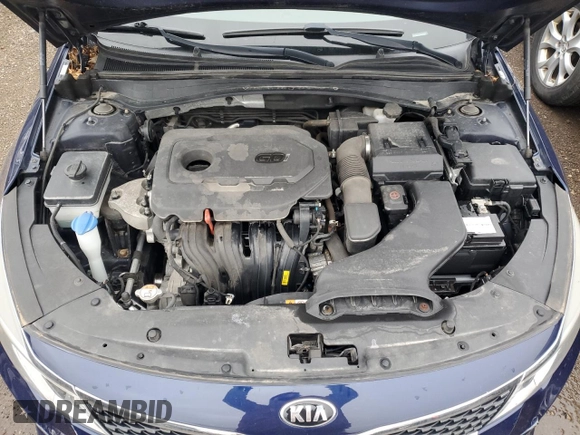 2018 Kia Optima LX z VIN 5XXGT4L30JG247411, wystawiony jako Copart lot #53566435 z przebiegiem 68 407 mil mil oraz Szkoda całkowita • Salvage title. Historia ofert i sprzedaży dostępna na DreamBid. Obrazek 11.