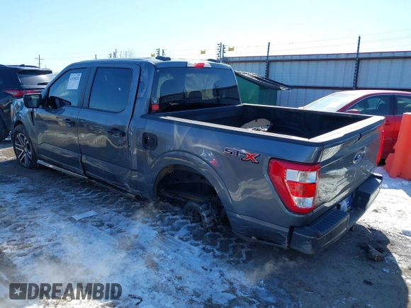 2021 Ford F-150 XL z VIN 1FTEW1C51MFC94173, wystawiony jako IAAI lot #41628222 z przebiegiem 23 266 mil mil oraz . Historia ofert i sprzedaży dostępna na DreamBid. Obrazek 3.