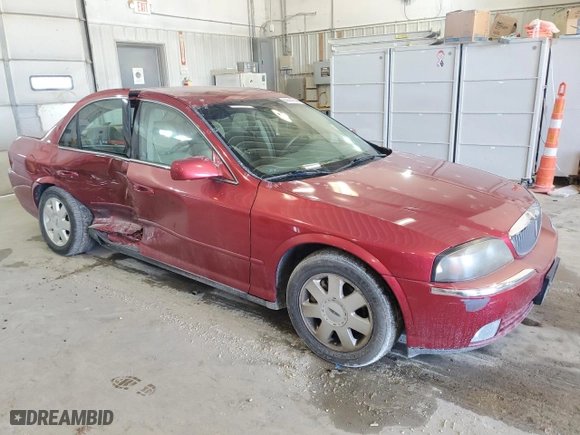 2005 Lincoln LS w/Luxury Pkg with VIN 1LNHM86S25Y609075, listed as a Copart auction lot 68688844 with 109,922 mi miles and Salvage Title. Bid and sale history available at carsss.com. Image 4.