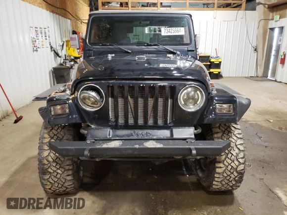 2005 Jeep Wrangler Rubicon with VIN 1J4FA69S85P368210, listed as a Copart auction lot 73425664 with 123,297 mi miles and Salvage Title. Bid and sale history available at carsss.com. Image 5.