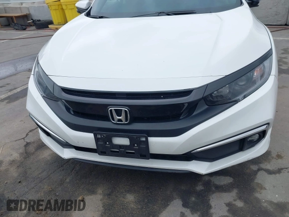 2019 Honda Civic Sedan EX with VIN 19XFC1F38KE210039, listed as a IAAI auction lot 41870809 with 23,391 mi miles. Bid and sale history available at carsss.com. Image 12.