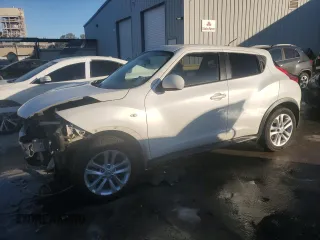 2013 Nissan Juke SV with VIN JN8AF5MR9DT209495, listed as a Copart auction lot 49283415 with 131,668 mi miles and Salvage Title. Bid and sale history available at carsss.com. Image 1.