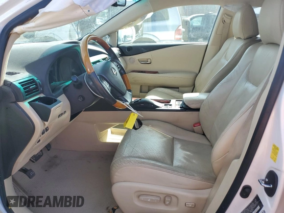 2010 Lexus RX 350 with VIN 2T2BK1BA1AC048463, listed as a Copart auction lot 45956115 with 218,048 mi miles and Salvage Title. Bid and sale history available at carsss.com. Image 7.